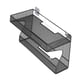 thumbnail image 1 of Rack De Enrutador De Soporte De Estante De Enrutador Colgante De Pared Para Cajas De Medios Controles Remotos 30cmx10cmx20cm, 1 of 5