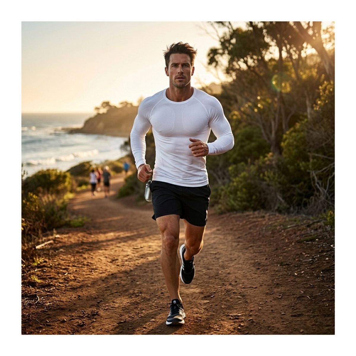 Genérico - Primera Capa Térmica Hombre/mujer Sin Costuras Running Outdoor