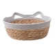 thumbnail image 1 of Cesta Tejida a Mano para Cama de Gato, Nido para Perro, Cestas para Rascar Gatos, Gris S, 1 of 5