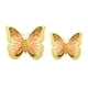 thumbnail image 4 of Decoración De Pared De Mariposa 3D, 2 Uds., Para Jardinería, Arte, Dormitorio De Ni?as, Navidad, Dorado, 4 of 5