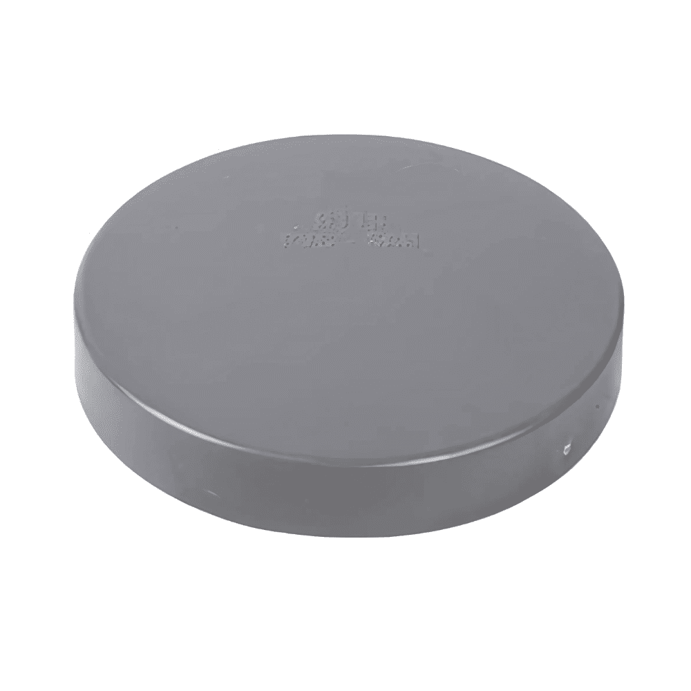 Genérico - Tapa Pvc Sanitario Gris 110mm Un
