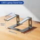 thumbnail image 4 of Soporte para portátil BESIGN LS03 de aluminio gris para portátiles de 10 a 15,6 pulgadas, 4 of 9