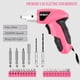 thumbnail image 2 of Destornillador Eléctrico HiSpec Rosa 3.6V 23 Puntas USB, 2 of 3