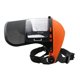 thumbnail image 4 of Protector Facial Para Recortadora De Césped, Máscara Para Paisajismo, Silvicultura, Agricultura, Deshierbe, Naranja, 4 of 5