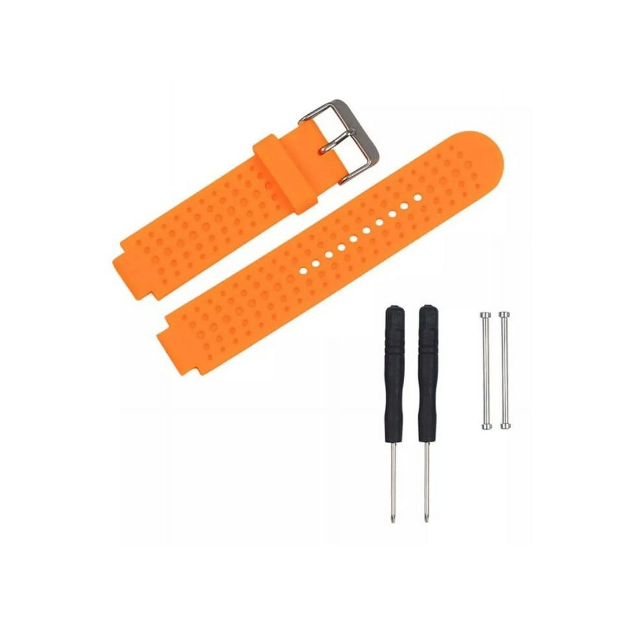 Genérico - Correa Compatible Garmin Forerunner 230-235-630-220-627 Naranja
