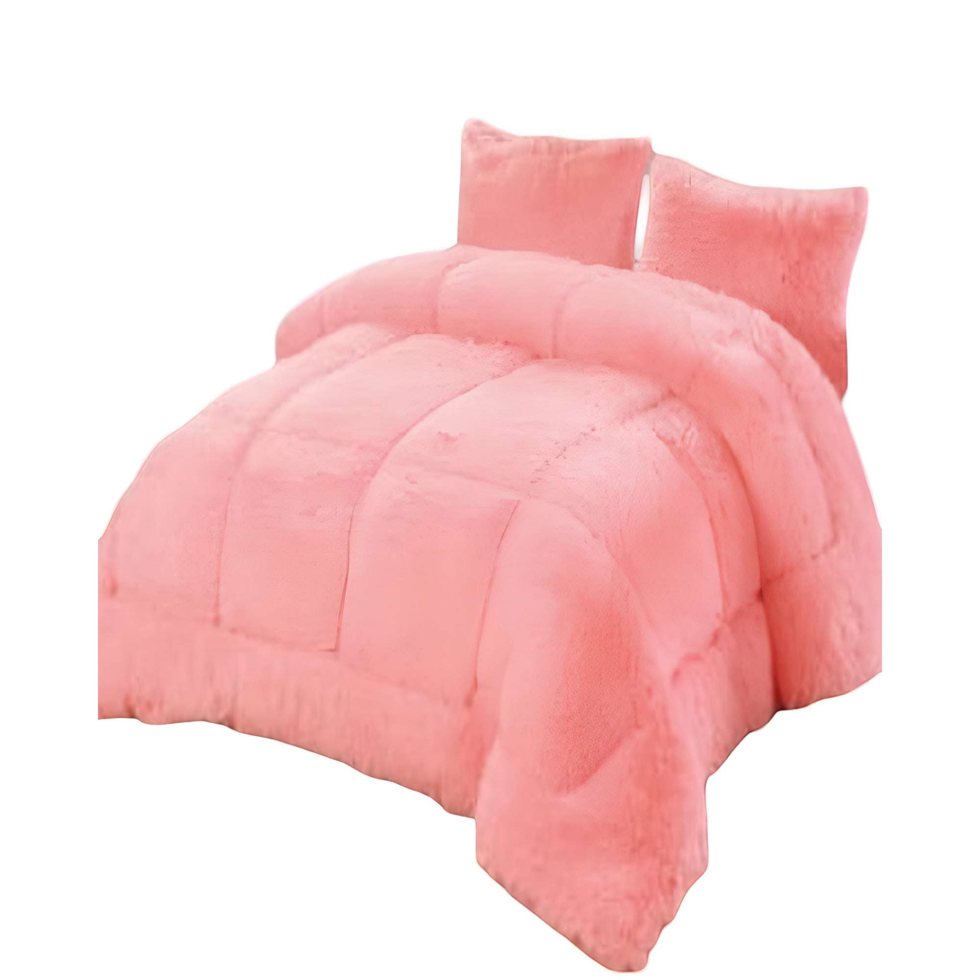 Genérico - Cobertor Peludos Premium 2 Plazas 230cm X 250cm Color Rosado