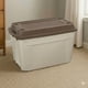 thumbnail image 2 of Caja Baul 210 Litros Reyplast  Color Beige tapa Cafe, 2 of 8