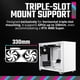 thumbnail image 3 of Funda para PC Cooler Master NR200 Mini-ITX blanca, GPU de 330 mm, 3 of 9