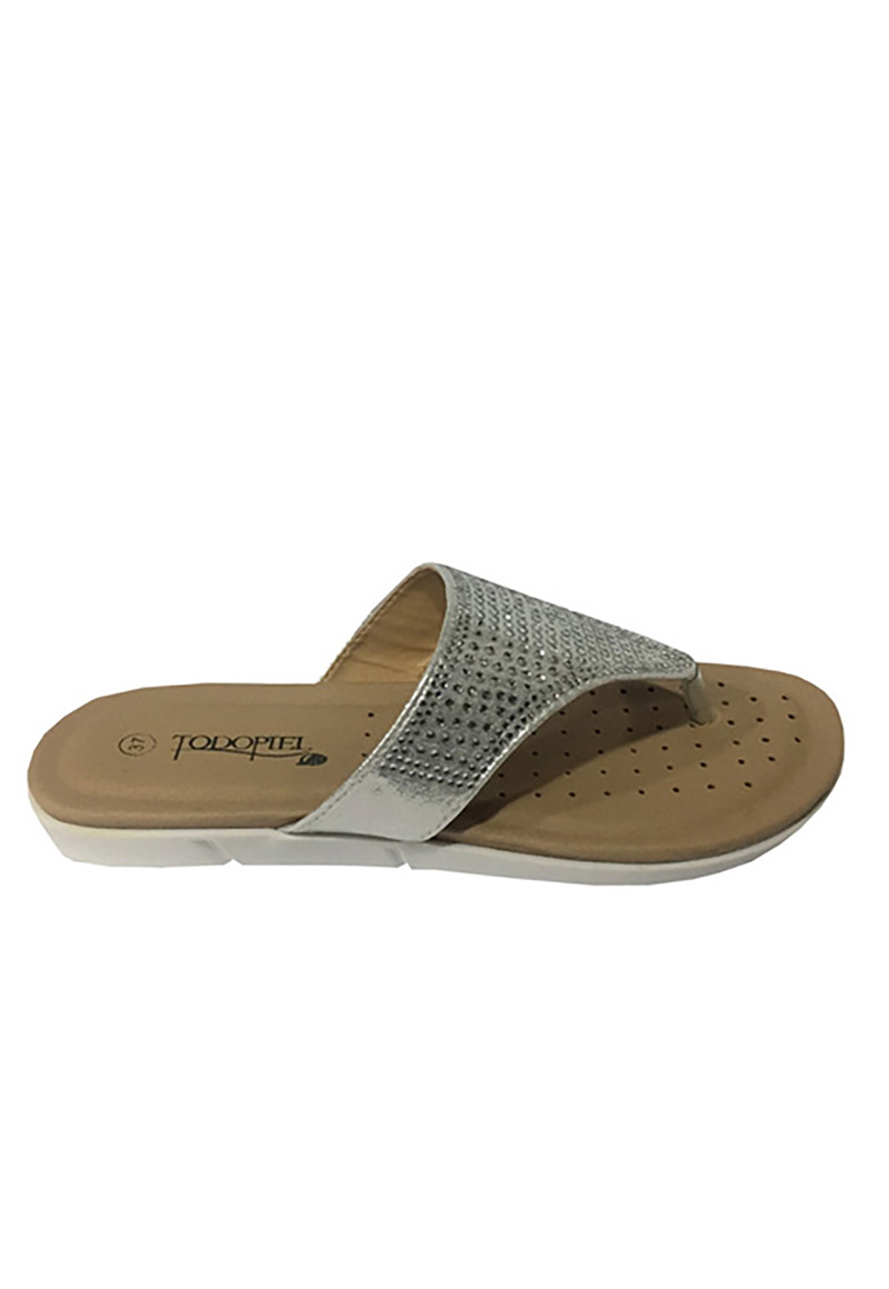 Todopiel - Sandalia Ecocuero Zau57 Blanco