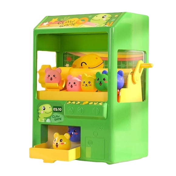Kids Electric Claw Machine Emocionante Play Party Favors Para Niños Green