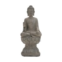 Bothyi - Estatua De Buda Buda Collectible Buddha Ornament Para Escritorio Al Aire Libre En Interiores
