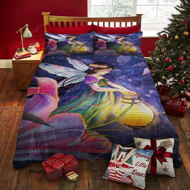 Fairy Great Gifts For Birthday Christmas Thanksgiving Quilt Duvet Cover Set3-Piece Bedding Set