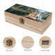 thumbnail image 3 of Caja Organizadora de Madera Rústica Desmarcar, 3 of 6