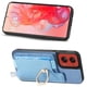 thumbnail image 4 of Funda Magnética Para Motorola Moto G Stylus 2024 5g Con Billetera Y Anillo Protector Resistente Azul, 4 of 5