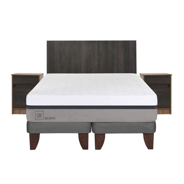 Cama Europea Balance King Base Dividida