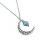 thumbnail image 3 of Glowing Luminous Moon Pumpkin Pendant Necklace - Perfect for Halloween and Nighttime Jewelry, 3 of 4