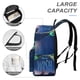 thumbnail image 4 of Deseo-theme Backpack, Campus style schoolbag Bookbag with Adjustable Shoulder Straps And Large Zip Compartment, Unisex Travel Bags.42x30x15cm, 4 of 6