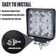 thumbnail image 4 of 30PCS Turboo Luz LED Cuadrada Impermeable de 4" 48W, 4 of 7