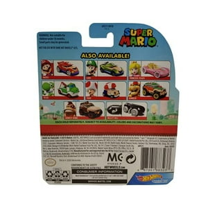 Hot Wheels Super Mario Character Cars Princess Peach Vehículo 4/7 Hot Wheels Hot Wheels