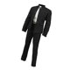 thumbnail image 3 of 1/6 Conjunto De Camisa De Abrigo De Traje De Túnica China Negra Para Cuerpo De Figura Masculina De 12 Pulgadas, 3 of 3