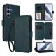 thumbnail image 1 of Funda Cartera Mariposa para [Samsung Galaxy S24] con Soporte y Cremallera Verde oscuro, 1 of 6