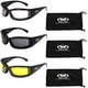 thumbnail image 1 of Gafas para moto Global Vision Stray Cat, juego de 3, 1 of 9