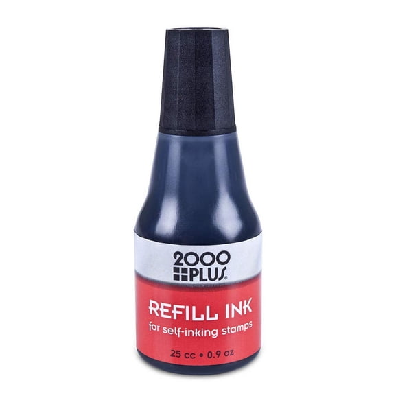 Tinta De Repuesto Autoentintable Negra 25 Ml