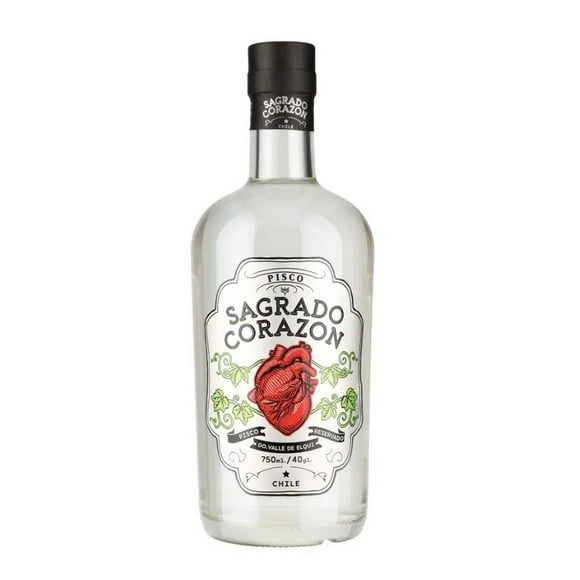 Pisco Transparente, Valle de Elqui, 750 ml, 40%