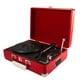 thumbnail image 2 of Tocadiscos Tornamesa Vinilo 3 Velocidades Maleta Roja, 2 of 3