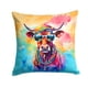 thumbnail image 1 of Cojín Hippie Animal Cow 14 X 14, 1 of 5