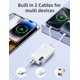 thumbnail image 4 of Cargador portátil RORRY de 10000 mAh con cables integrados, blanco, 4 of 8