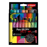 Set 18 Rotuladores Con Punta Gruesa Biselada Stabilo