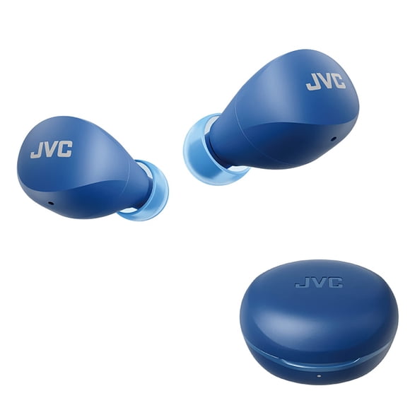 Auriculares True Wireless JVC Gumy Mini HAA6TA, color azul