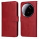 thumbnail image 1 of Funda Billetera para Xiaomi 15 Ultra con Porta Tarjetas y Soporte Ajustable Rojo, 1 of 4
