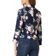 thumbnail image 3 of INSPIRE CHIC Blazer Abierto para Mujer de Regreso a Clases, Chaqueta de Traje Recortada de Verano para el Trabajo Azul Profundo-Floral M, 3 of 7