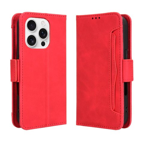 Funda Tipo Billetera Foxdock Para Iphone 16 Pro – Tapa Flip Con Tarjetero