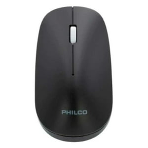 Philco - Mouse Inalambrico Usb 3 Botones 1600 Dpi Negro