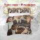thumbnail image 1 of 3pcs Actor Claus Michaelsen Printed Bedding Set Soft Duvet Cover and 2 Pillowcases, 1 of 5