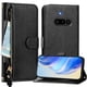 thumbnail image 1 of FOXDOCK Funda Tipo Cartera para Realme 14T 5G Cuero PU con Cremallera y Correa de Muñeca, Ranuras para Tarjetas, Soporte Plegable, Cierre Magnético, 1 of 5