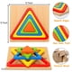 thumbnail image 3 of Juguete de rompecabezas AugToy Montessori para niños pequeños, clasificador de formas de madera, 3 of 6