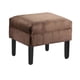 thumbnail image 1 of Poufs Sky Felpa 00 Chocolate, 1 of 5