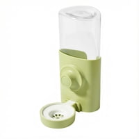 Xusx111 - Conejo Botella De Agua, 600Ml / 21Oz Colgante Agua Dispensador Alimentador Jaula Caja Conejo Cachorro Gato Chinchilla Hurón Cerdos De Guinea Ardilla Erizo (Verde)