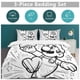 thumbnail image 5 of Super Mario 3-Piece Comforter Set for Bedroom Super Mario Bedding Set for Kids Adults Soft Microfiber Duvet Cover Set with Zipper Closure, 5 of 5