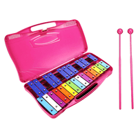 Linea Sport - Metalofono Cromatico 25 Notas Xilofono Infantil Escolar