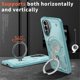 thumbnail image 4 of Para Samsung Galaxy A27 5G Funda con Soporte de Anillo en O Magnético Invisible a Prueba de Golpes, Azul Claro, para Galaxy A27 5G, 4 of 6
