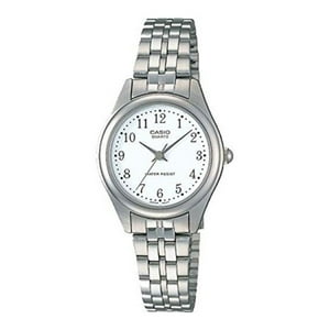 Reloj Analogo Plateado Casio Ltp-1129A-7B