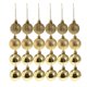 thumbnail image 5 of 24pcs 6cm bolas de navidad navidad adornos de árbol colgando decoraciones de oro, 5 of 5