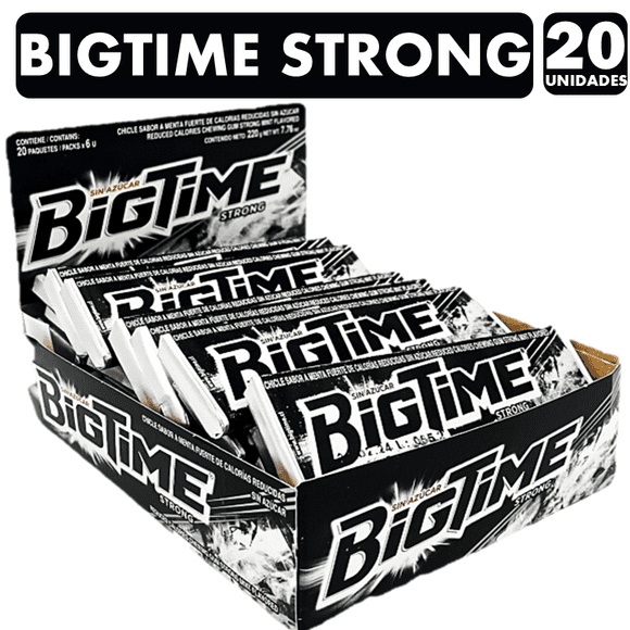 Display Chicles Bigtime Strong