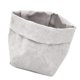 thumbnail image 3 of Bolsa De Almacenamiento De Papel Kraft Lavable Maceta Para Plantas Suculentas 8x8x15cm Gris, 3 of 5