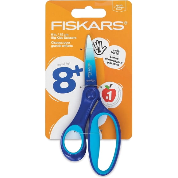 Tijeras Fiskars infantiles para zurdos de 6 pulgadas
